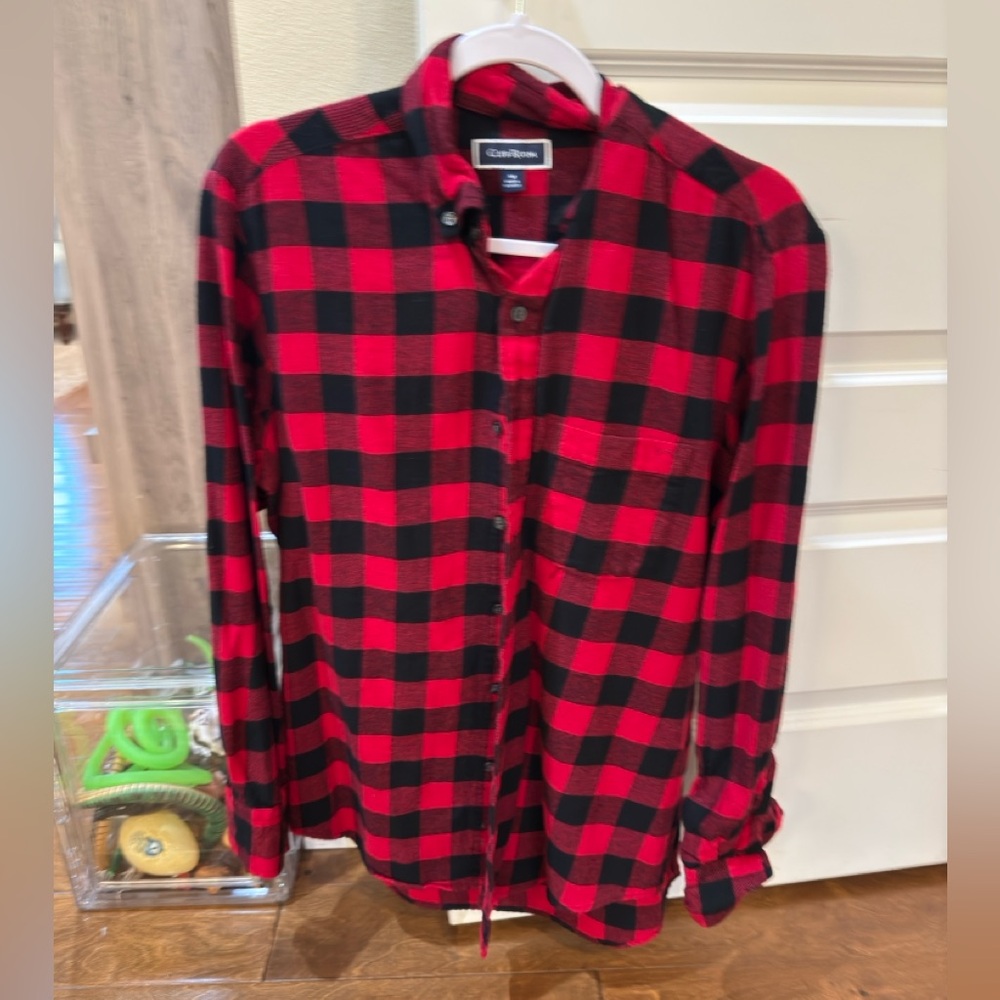 Plaid Club Room button up